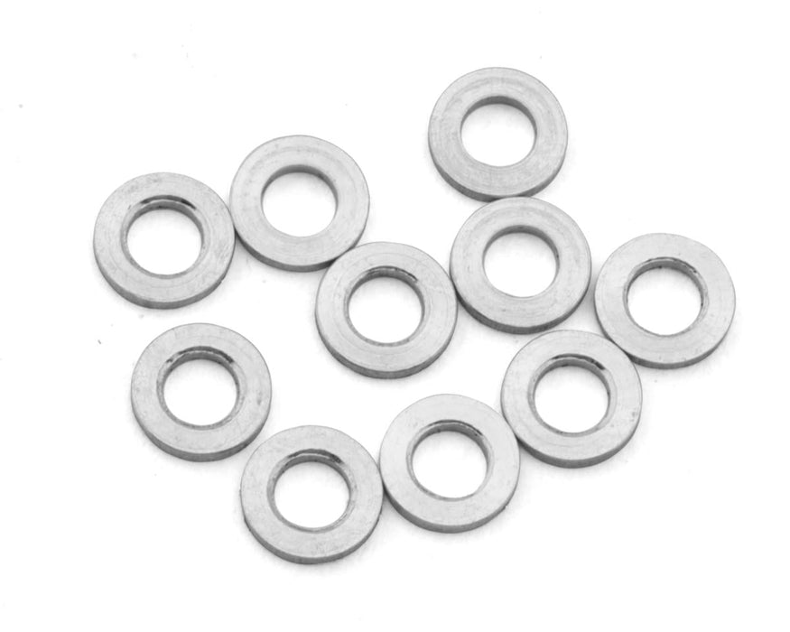 Mugen Seiki 2x4x0.5mm Aluminum Emulsion Damper Shock Washer (10)