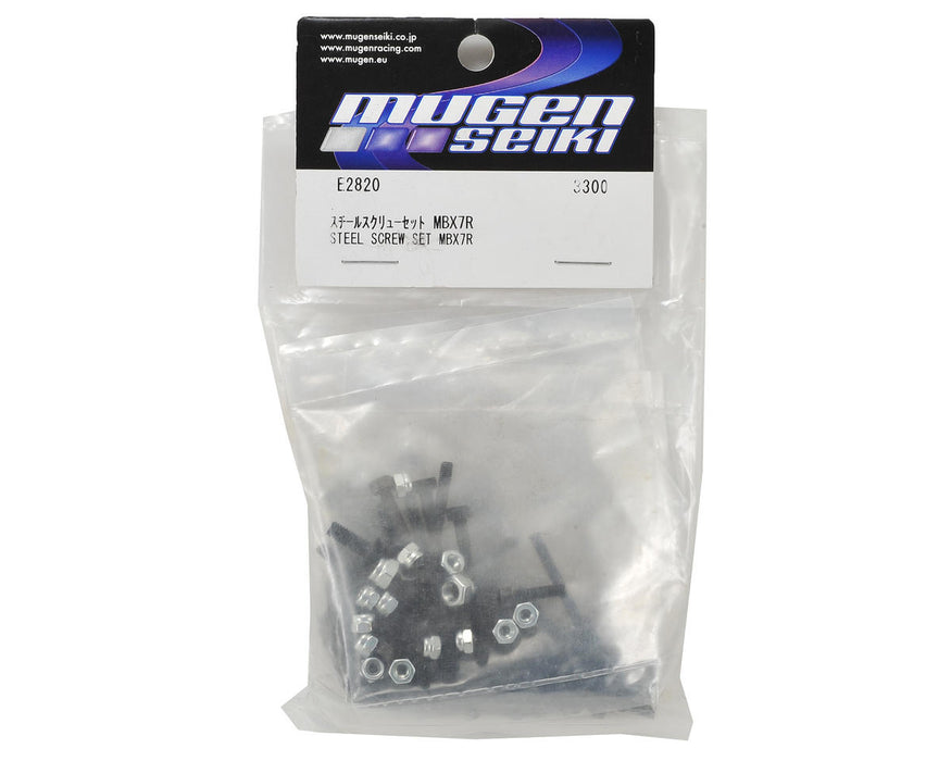 Mugen Seiki X7R & X7TR Steel Screw Set
