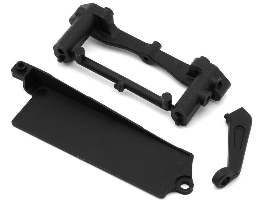 Mugen Seiki MRX6R Radio Plate and Battery/Fuel Tank Mount Set