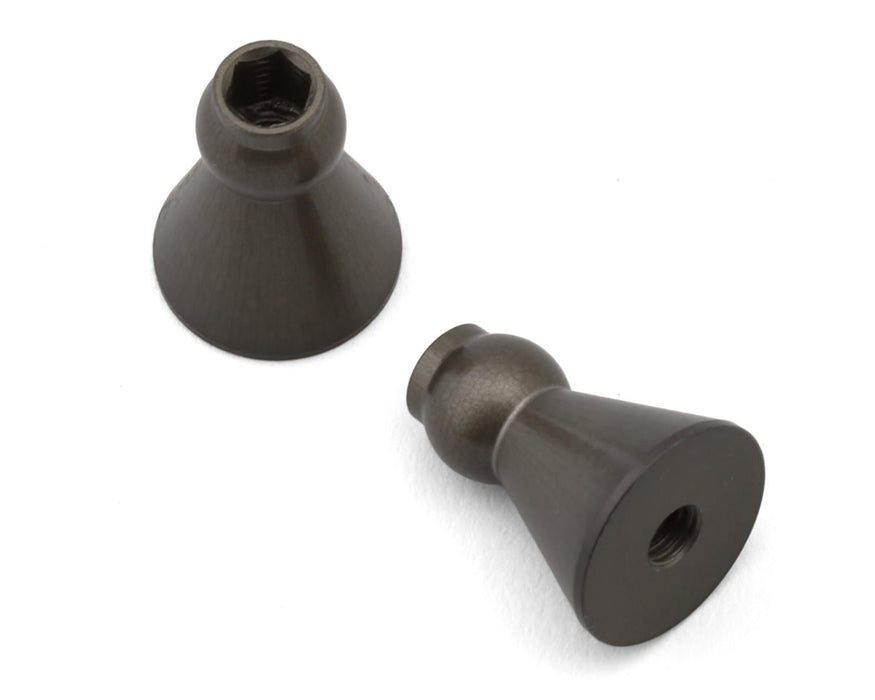 Mugen Seiki MRX6 Rear Shock Uniball Stand-Offs (2)