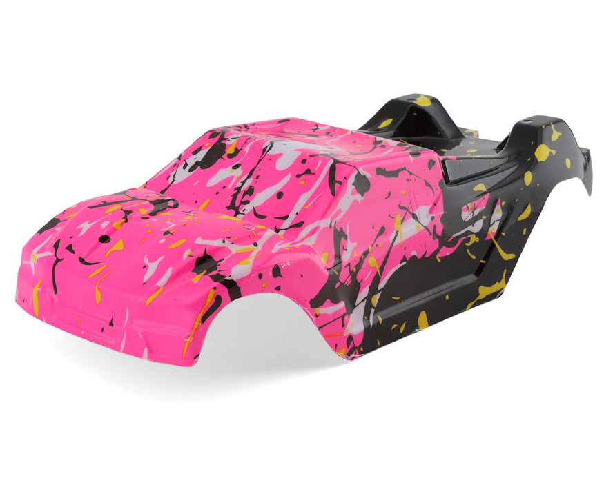 Maverick Quantum XT 1/10 Stadium Truck Body (Pink/Yellow)