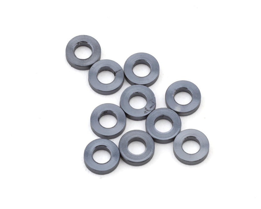 Maverick Microbe 4x1.4x1mm Aluminum Shim (Gunmetal) (10)