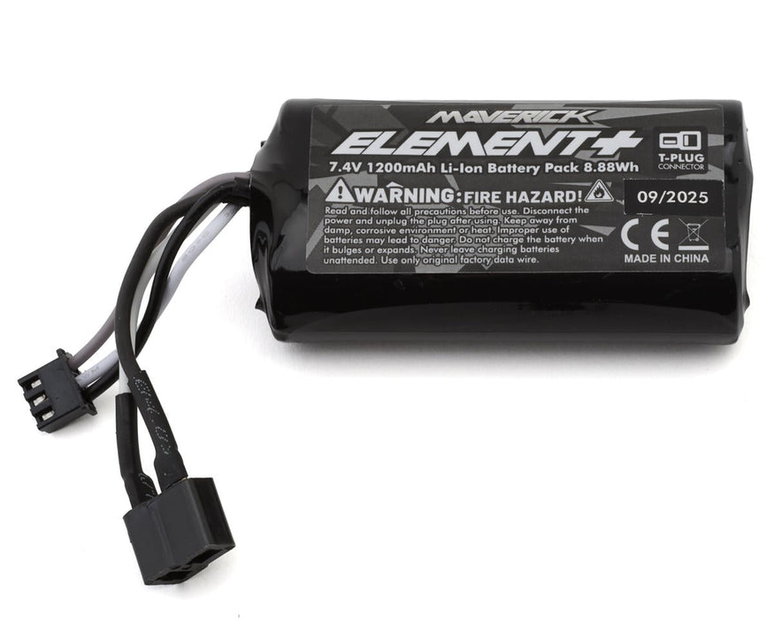 Maverick Element 2S Li-Ion Battery w/T-Style Plug (7.4V/1200mAh)
