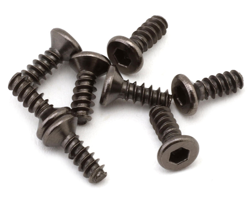 Maverick 2.6x8mm Self-Tapping Flat Head Screws (8)