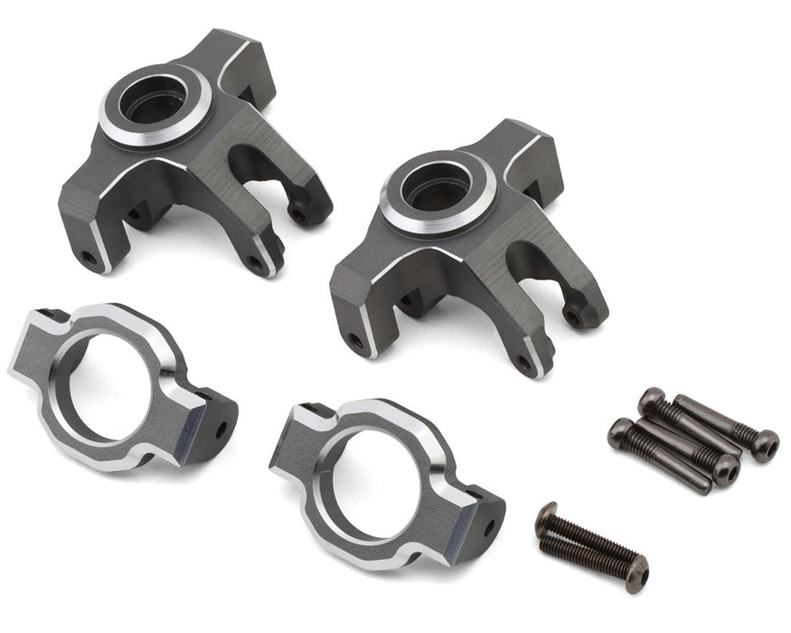 Maverick Qbit Aluminum Steering Knuckles & C-Hubs Set (Grey)