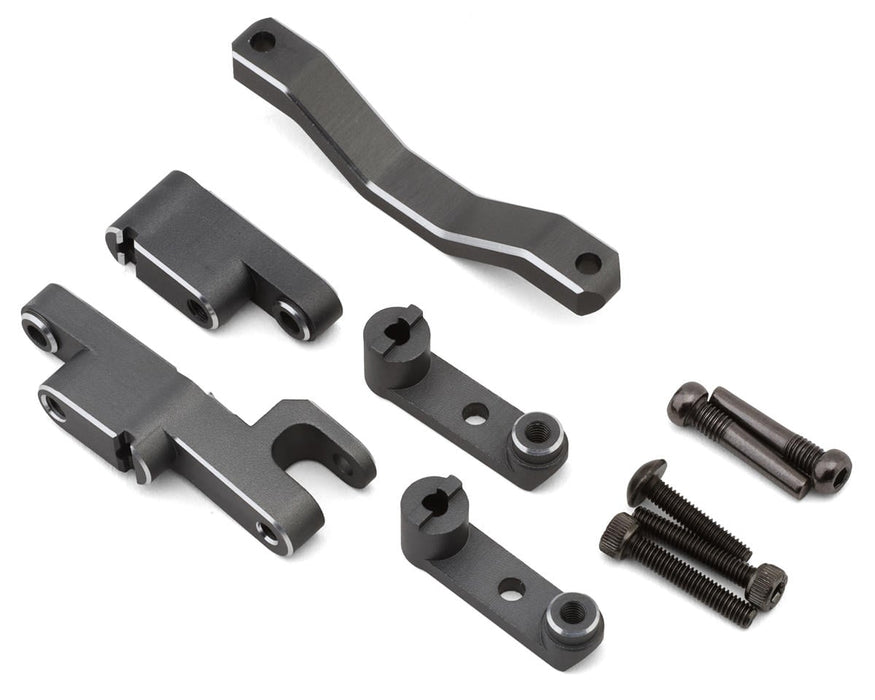 Maverick Qbit Aluminum Steering Bellcrank Set (Grey)