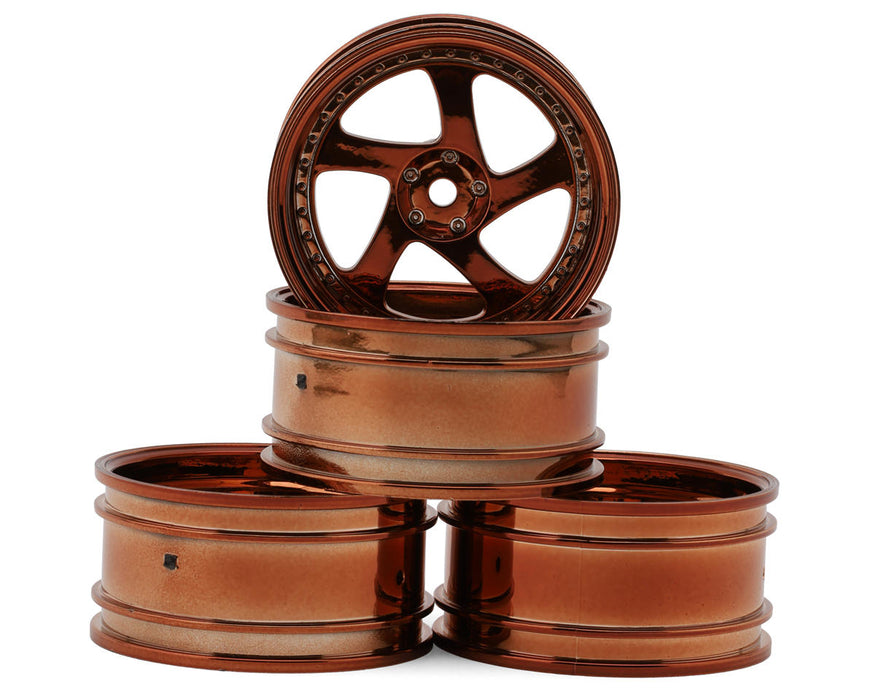 MST TMB 1/10 Drift Wheels (Copper) (+8) (4)