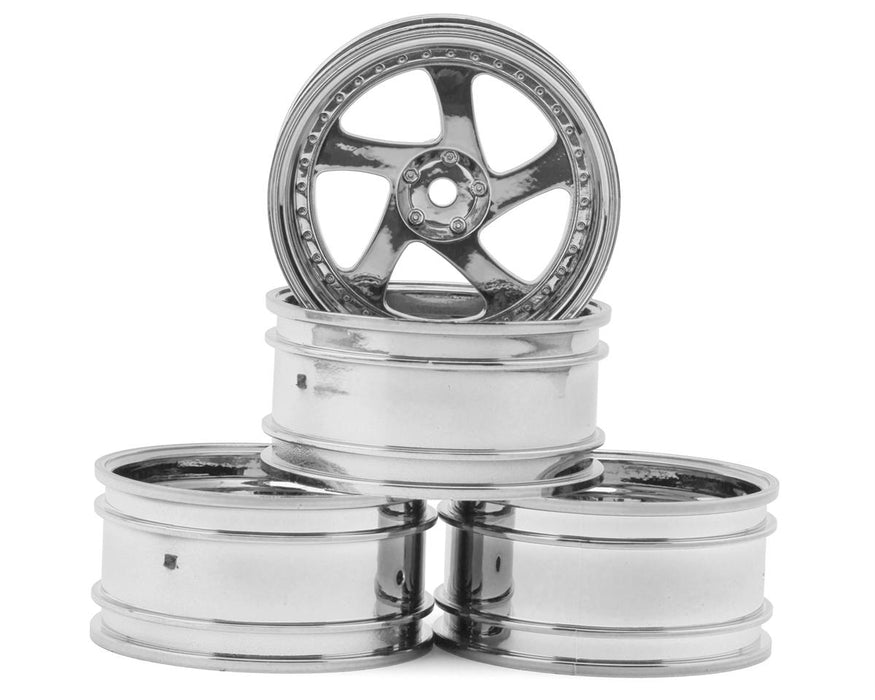 MST TMB 1/10 Drift Wheels (Silver) (+8) (4)