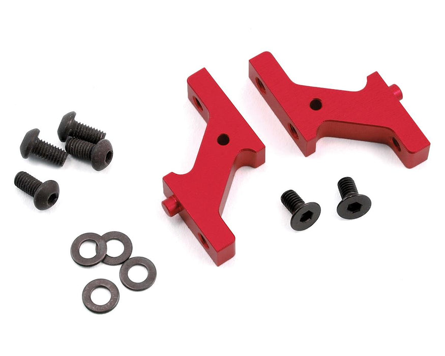 MST FXX-D Aluminum Vertical Low Profile Servo Mount (Red)