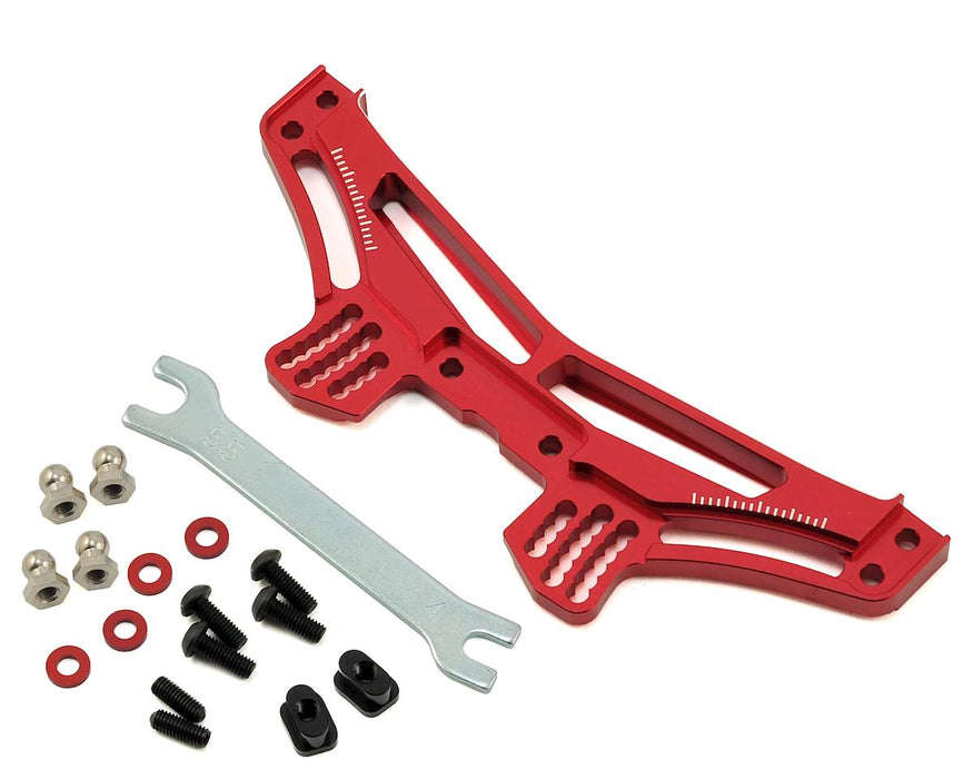MST RMX 2.0 Aluminum Rear Damper Stay (Red)