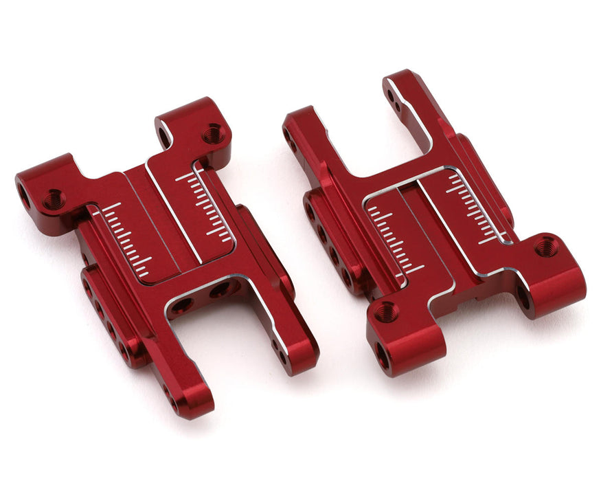 MST MRX/RMX Aluminum THA Adjustable Rear Suspension Arm Set (Red)