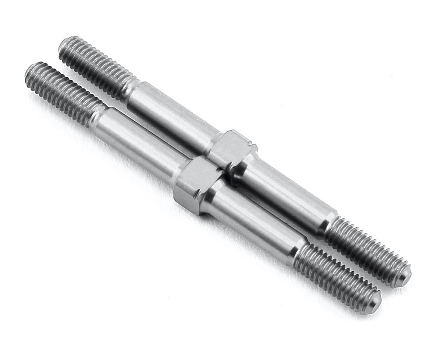 MST Alum. reinforced turnbuckle 3X40 (silver) (2)