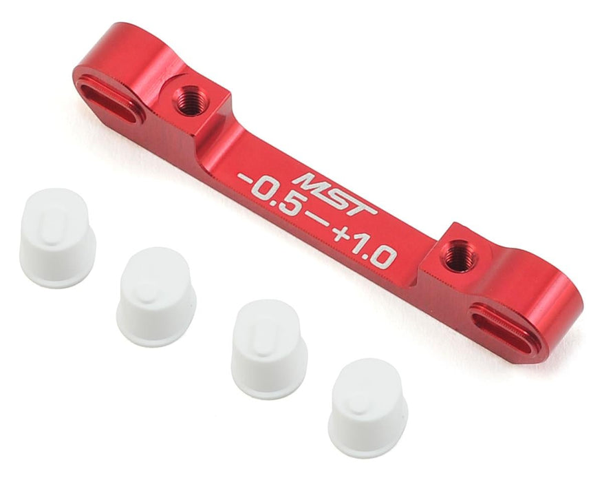 MST Adjustable Aluminum Suspension Mount (Red) (-0.5-+1.0)