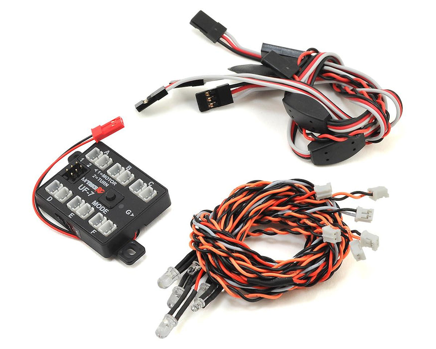 MyTrickRC 2 Headlight Car Kit w/UF-7 Controller & 6 LEDs