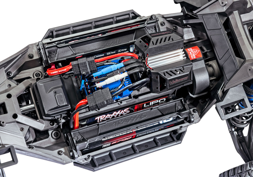Traxxas XRT: Brushless Electric Race Truck with TQi Traxxas Link Enabled 2.4GHz Radio System, Velineon VXL-8s brushless ESC (fwd/rev), and Traxxas Stability Management (TSM) - Black