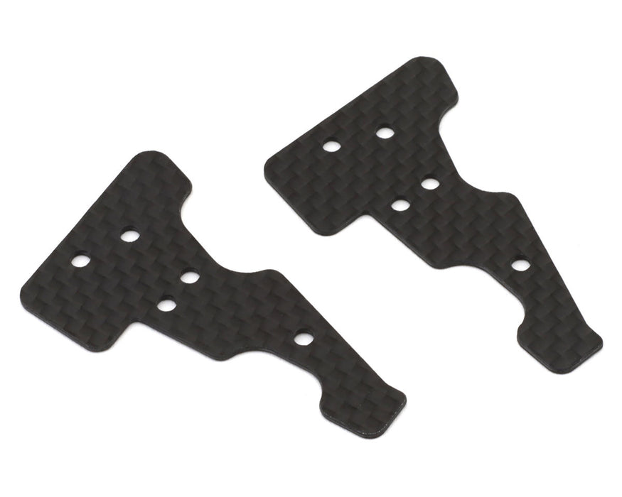 Position 1 RC MP10 Carbon Fiber Front Arm Stiffener Set (2)