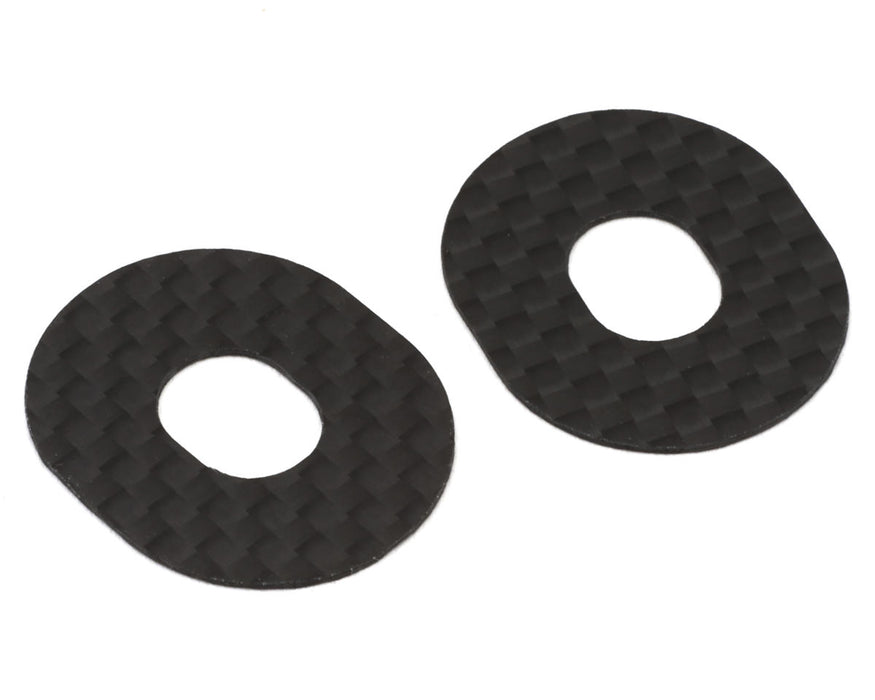 Position 1 RC .5mm Carbon Fiber Oval Body Spacer (2)