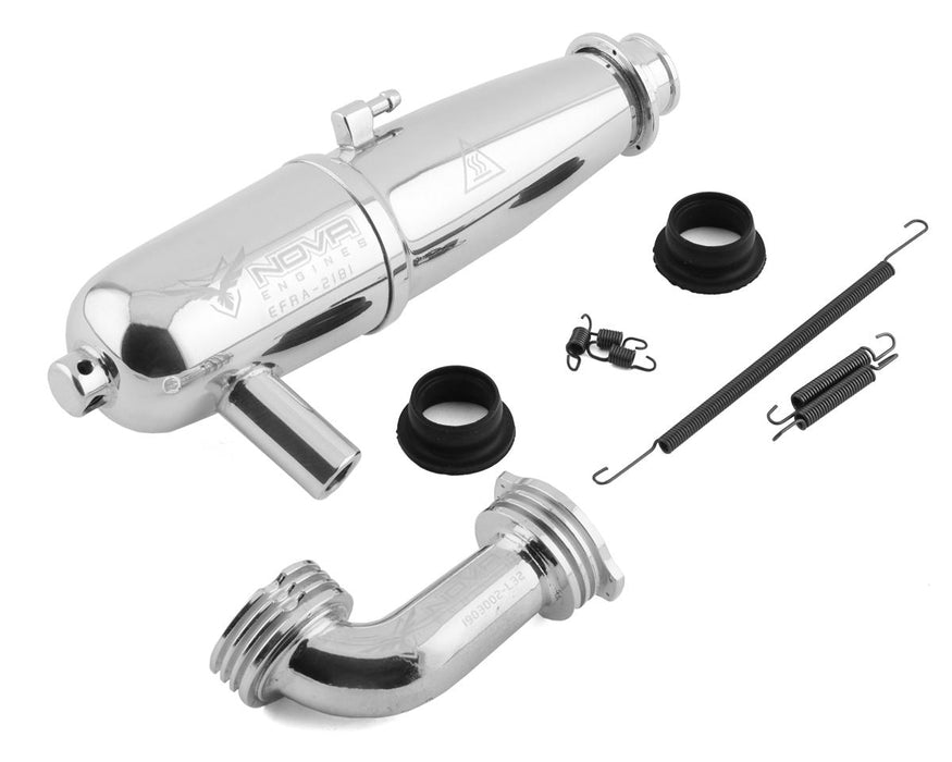 Nova Engines .21 On-Road Pipe w/Manifold (EFRA2181) (90°/90°) (32mm)