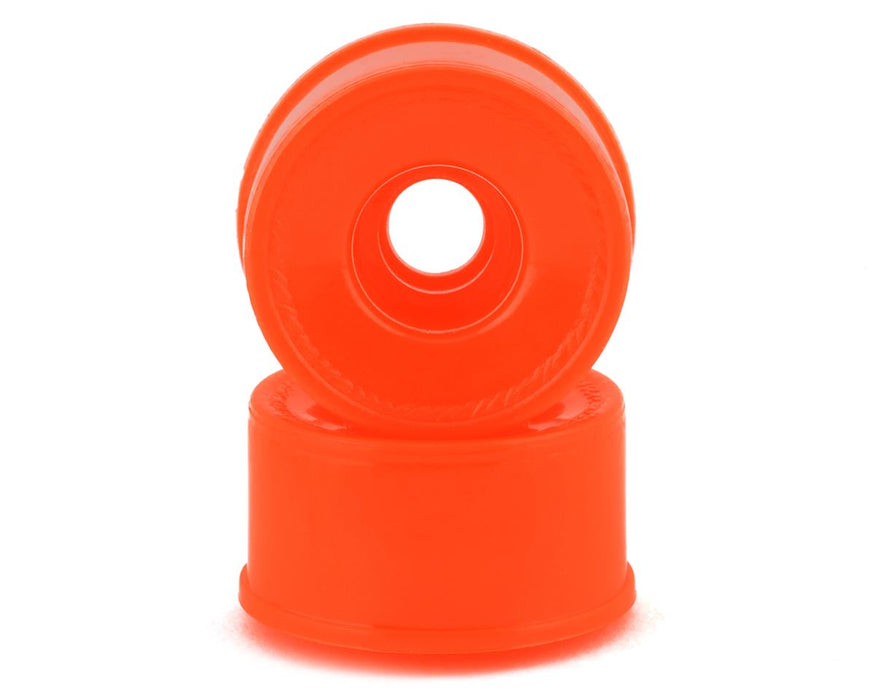 NEXX Racing Mini-Z 2WD Solid Rear Rim (2) (Neon Orange) (1mm Offset)