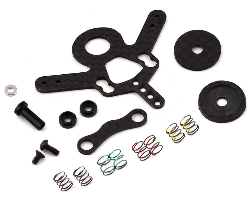 NEXX Racing MR02/03 Multilength Carbon Disk Damper For Lexan (Black)