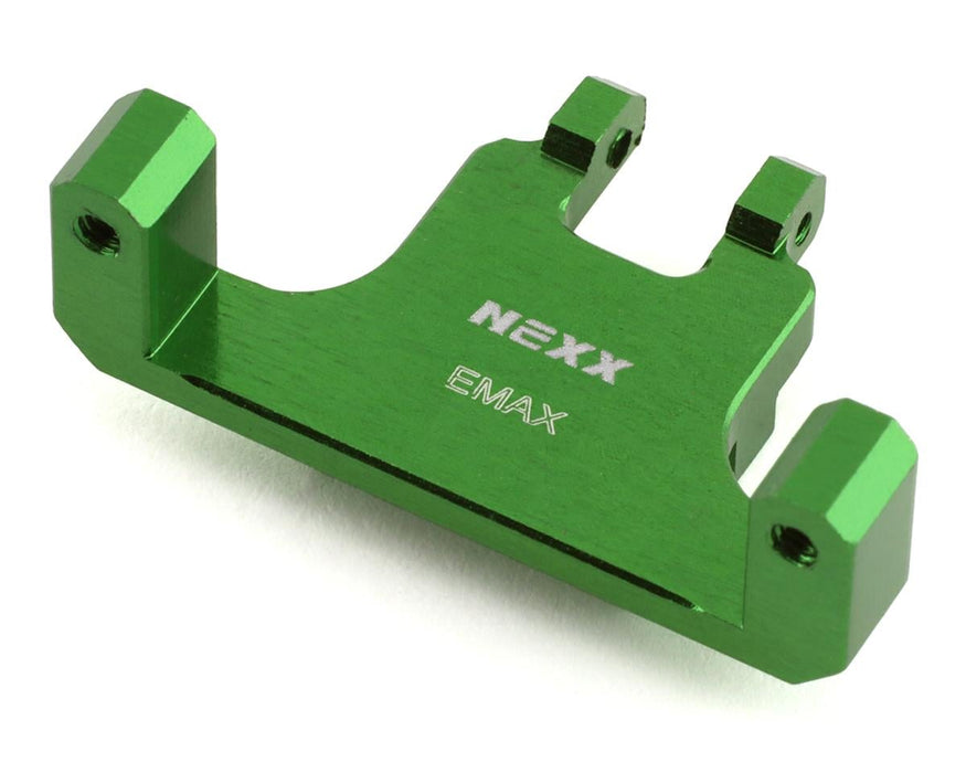 NEXX Racing Scx24 Aluminum Emax Servo Mount (Green)