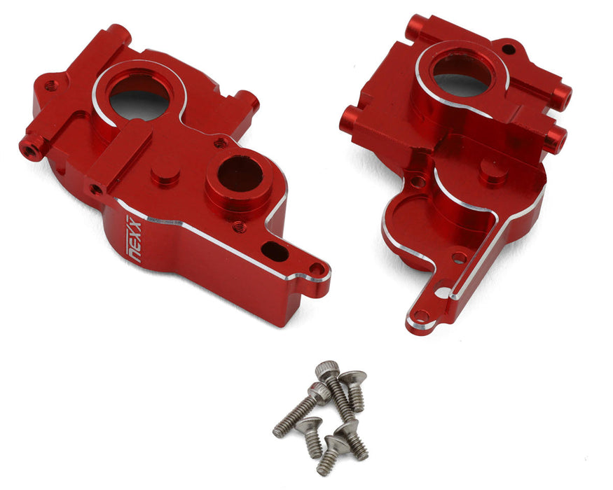 NEXX Racing Losi® Micro-B™ Aluminum Transmission Gear Box (Red)