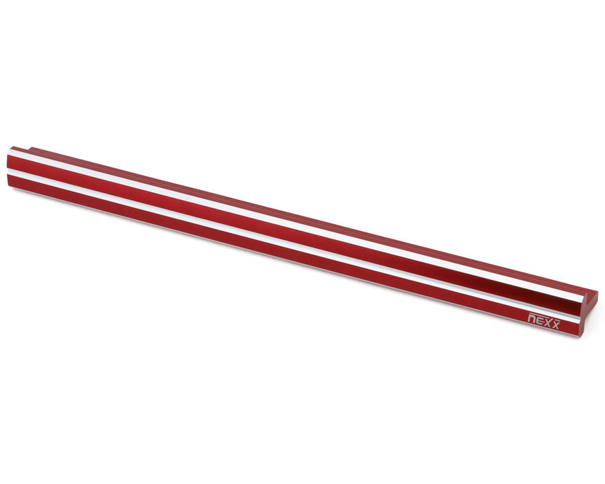 NEXX Racing Aluminum Center Chassis T-Bar Brace for Traxxas® Jato® 4x4 (Red)