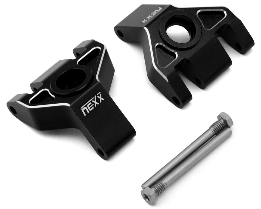 NEXX Racing Aluminum Rear Hub Carriers for Traxxas® Mini Maxx®