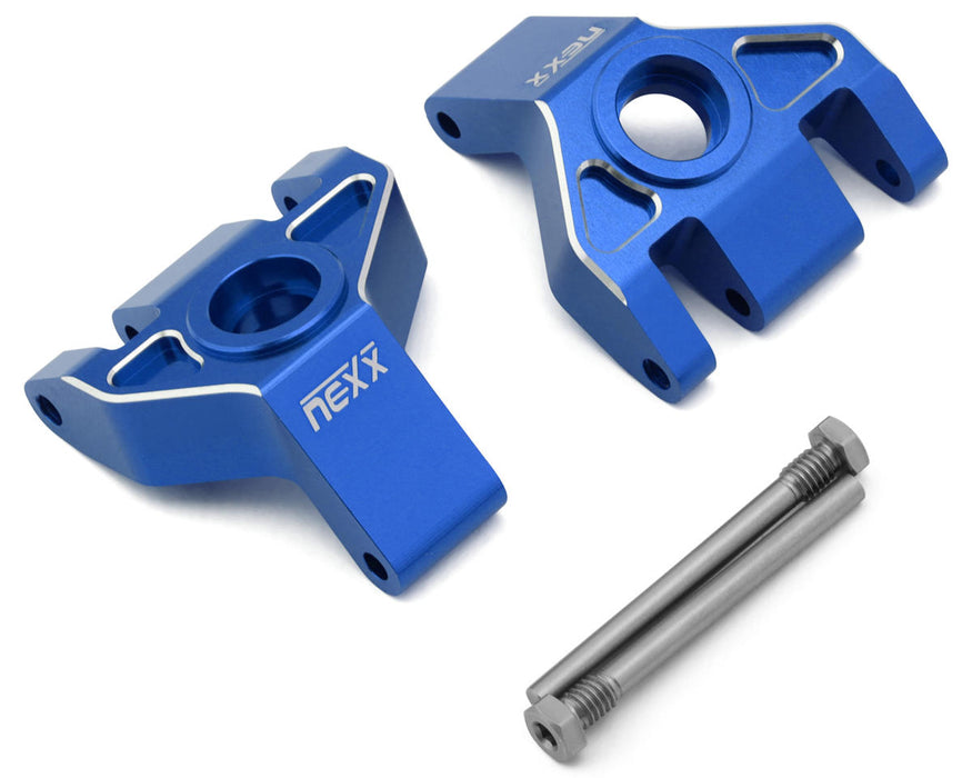 NEXX Racing Aluminum Rear Hub Carriers for Traxxas® Mini Maxx®