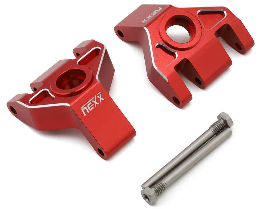 NEXX Racing Aluminum Rear Hub Carriers for Traxxas® Mini Maxx®