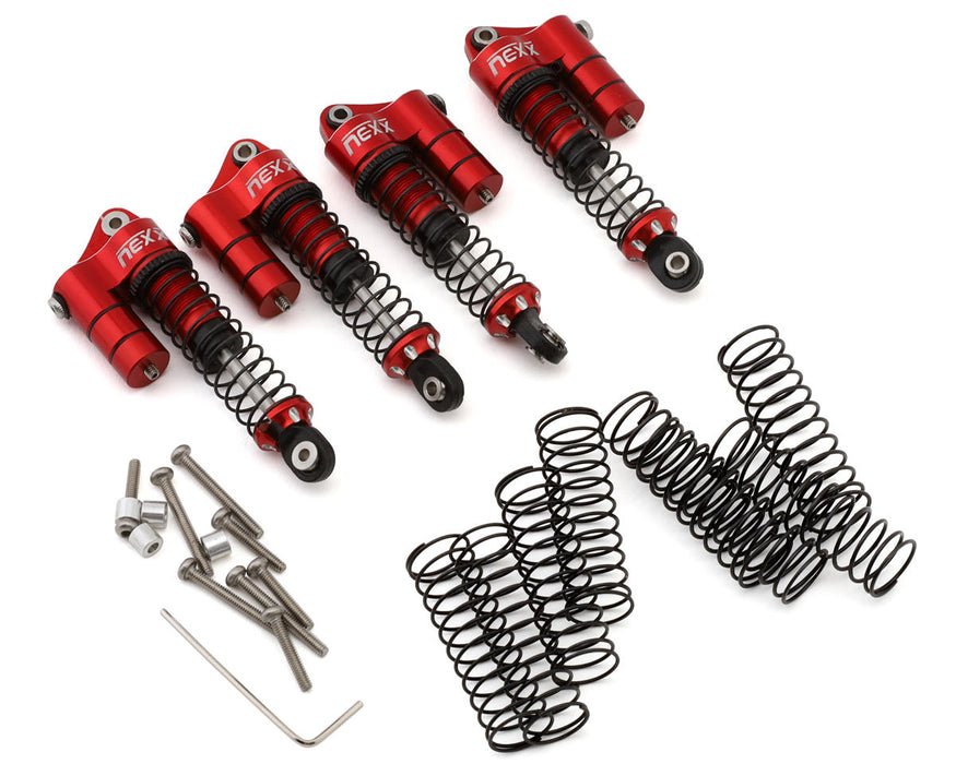 NEXX Racing Redcat MT-18 53mm Aluminum Oil-Filled Reservoir Shocks
