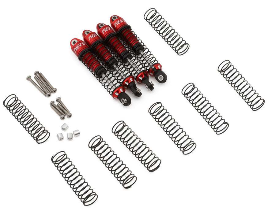 NEXX Racing Redcat MT-18 59mm Long-Travel Aluminum Oil-Filled Shocks