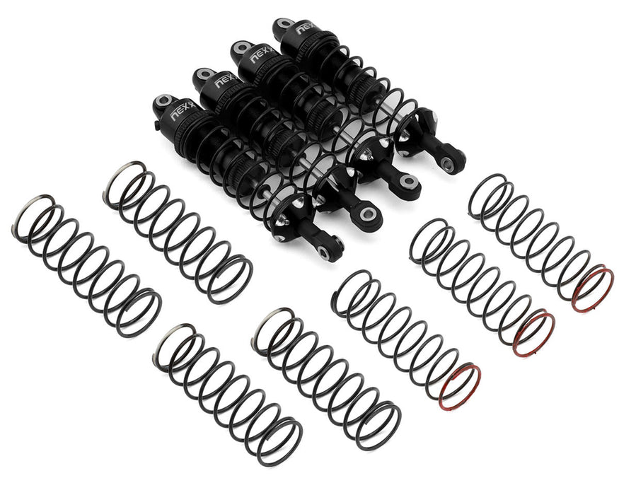 NEXX Racing Aluminum Threaded Oil-Filled Shocks for Traxxas® 4x4 Mini Maxx®