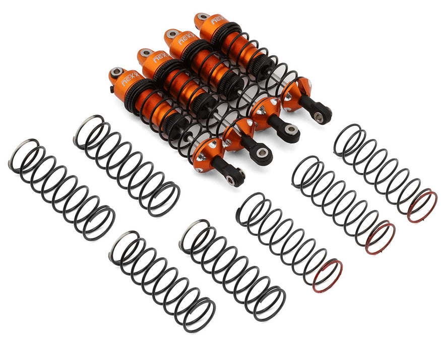 NEXX Racing Aluminum Threaded Oil-Filled Shocks for Traxxas® 4x4 Mini Maxx®