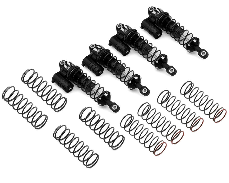 NEXX Racing Aluminum Oil-Filled Reservoir Shocks for Traxxas® 4x4 Mini Maxx®
