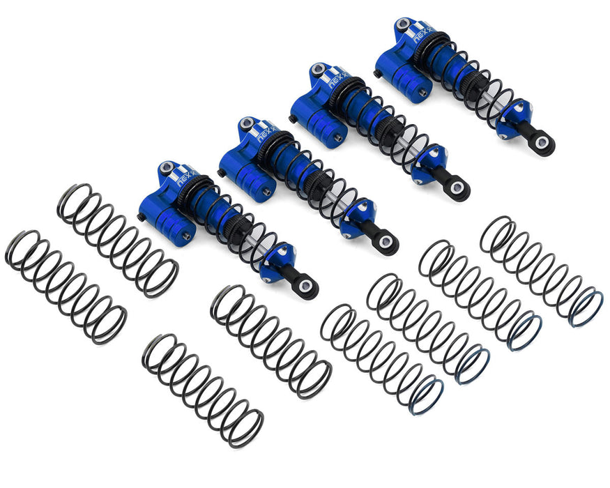 NEXX Racing Aluminum Oil-Filled Reservoir Shocks for Traxxas® 4x4 Mini Maxx®