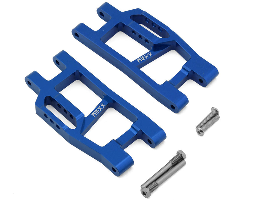 NEXX Racing Aluminum Rear Lower Suspension Arms for Traxxas® Mini Maxx®