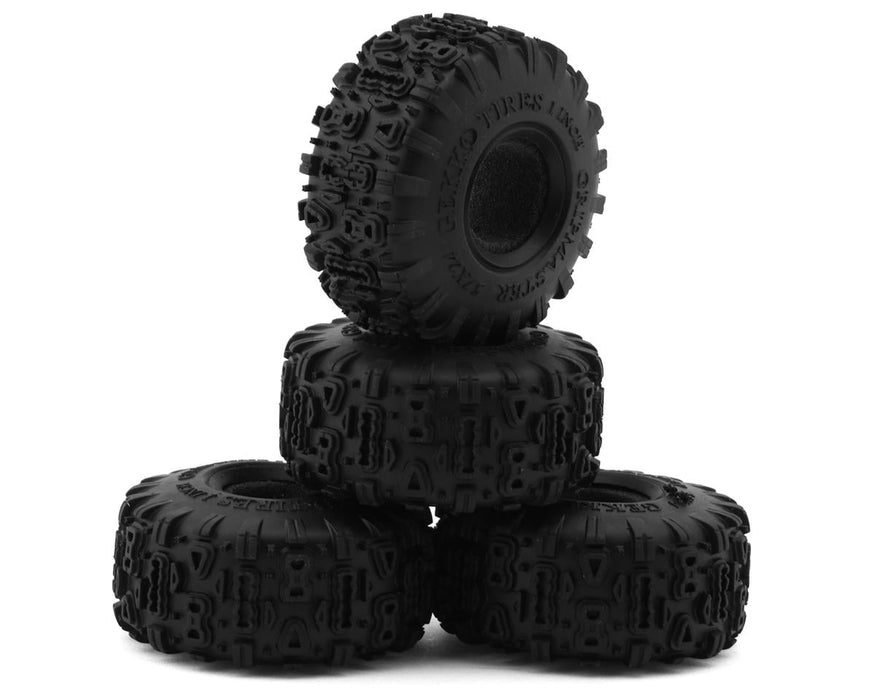 NEXX Racing Gekko Gripmaster 1.0" Micro Rock Crawler Tires (4) (57mm OD)