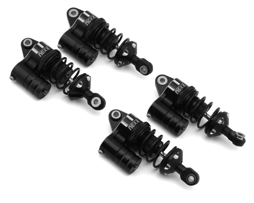 NEXX Racing 60mm Aluminum Threaded Oil-Filled Reservoir Shocks for Traxxas® Mini