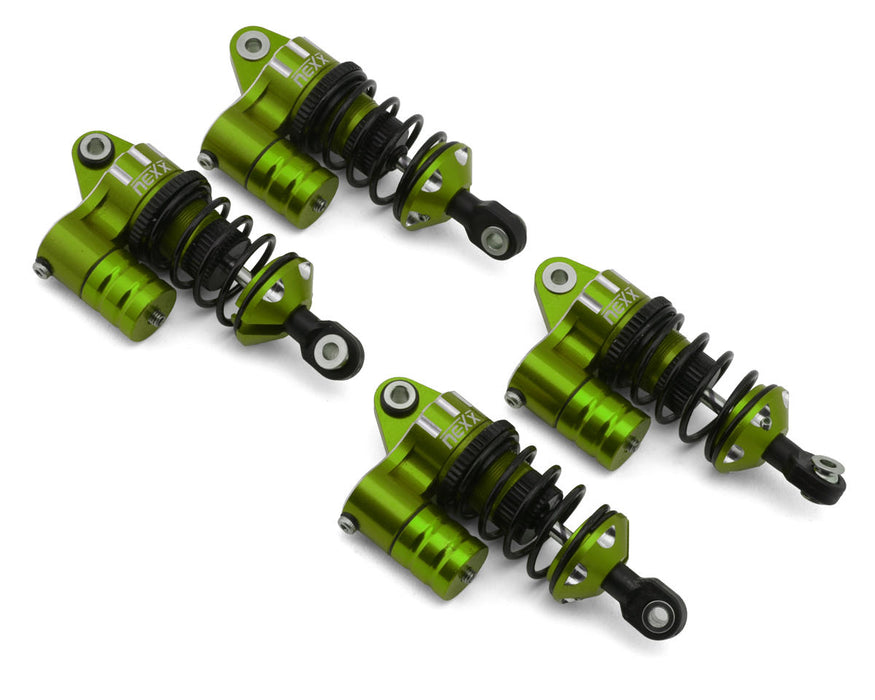NEXX Racing 60mm Aluminum Threaded Oil-Filled Reservoir Shocks for Traxxas® Mini