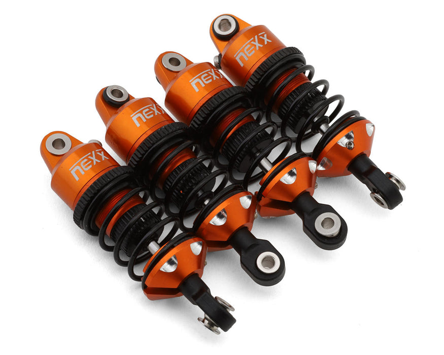 NEXX Racing 60mm Aluminum Threaded Oil-Filled Shocks for Traxxas® Mini