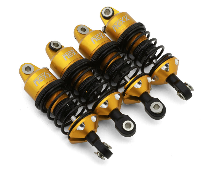 NEXX Racing 60mm Aluminum Threaded Oil-Filled Shocks for Traxxas® Mini