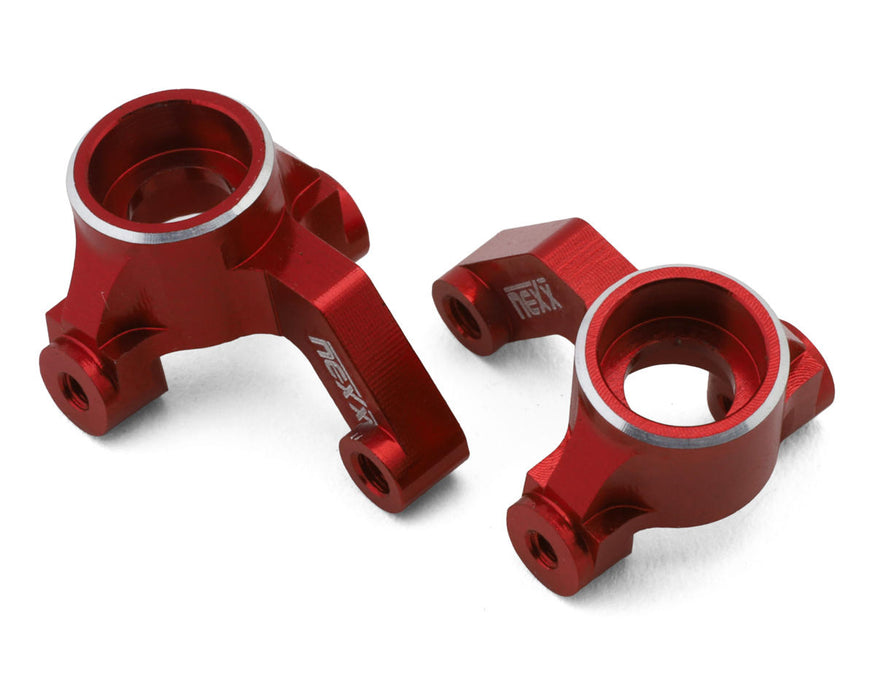 NEXX Racing Maverick Microbe Aluminum Steering Knuckles (Red) (2)