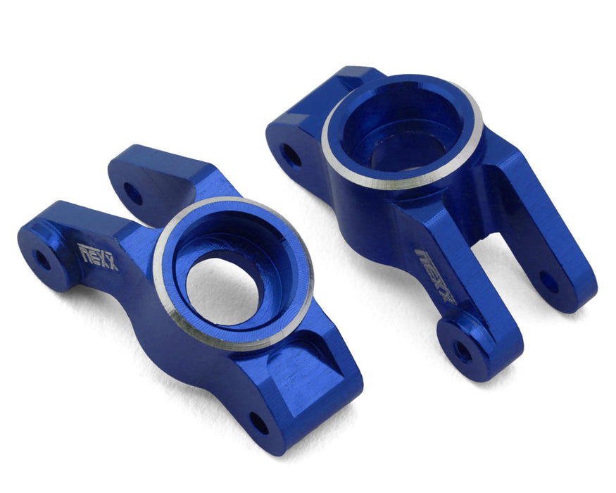 NEXX Racing Maverick Microbe Aluminum Rear Hubs (Blue) (2)