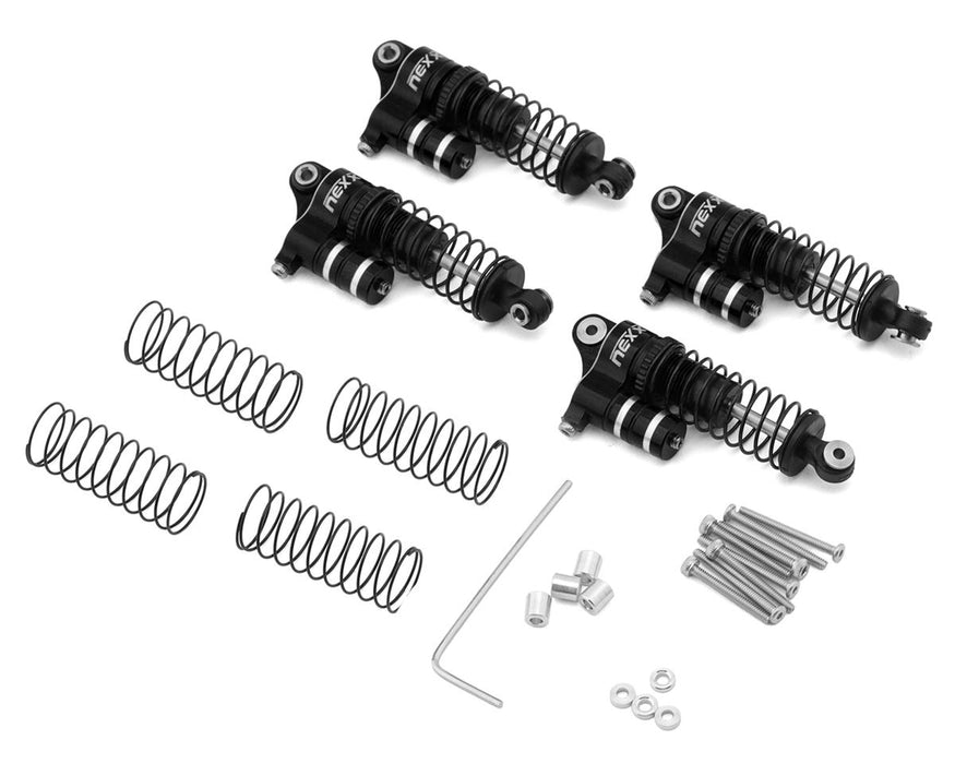 NEXX Racing Redcat Ascent-32 37mm Aluminum Threaded Oil-Filled Reservoir Shocks