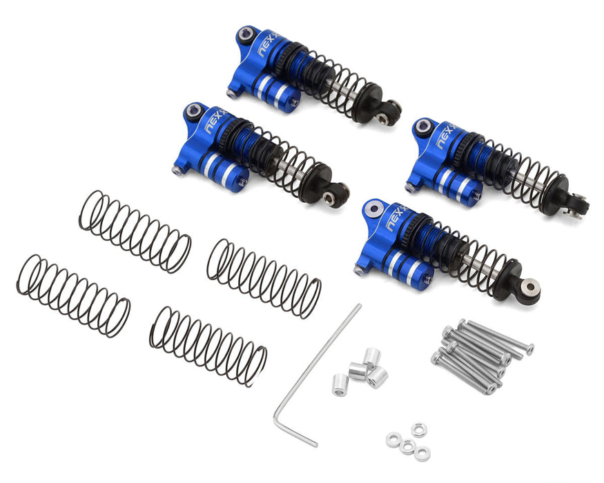 NEXX Racing Redcat Ascent-32 37mm Aluminum Threaded Oil-Filled Reservoir Shocks