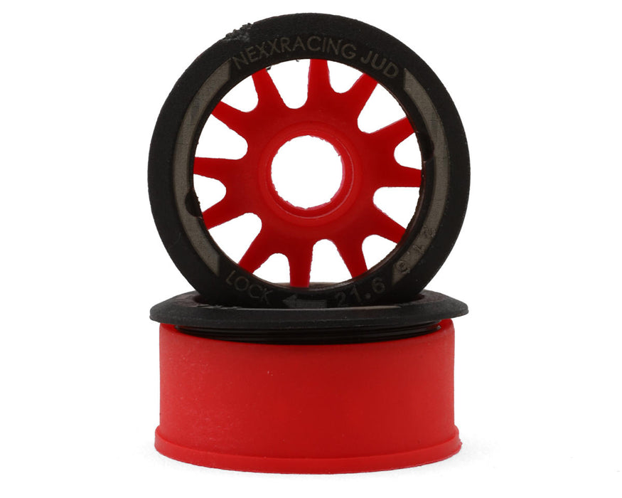 NEXX Racing Mini-Z RWD "JUD" EVO Front Threaded Side-Wall Carbon Fiber Rims