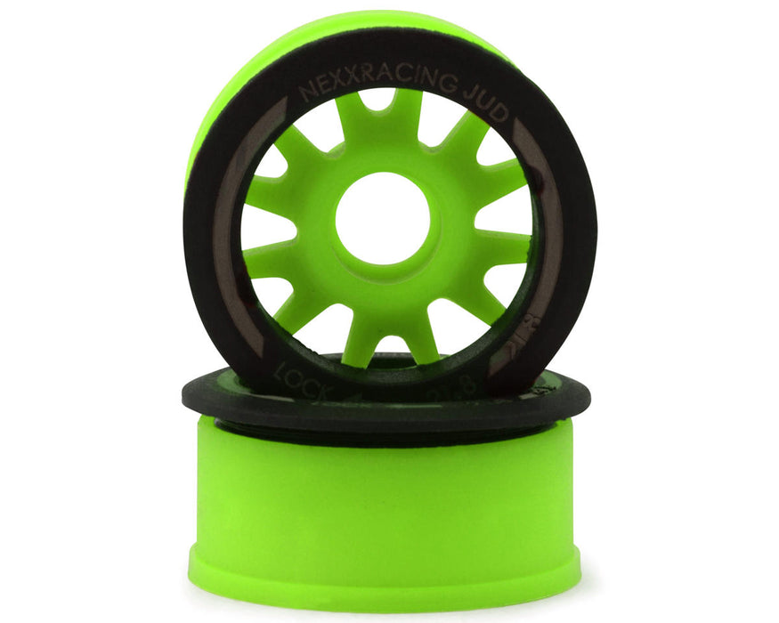 NEXX Racing Mini-Z RWD "JUD" EVO Front Threaded Side-Wall Carbon-Fiber Rims