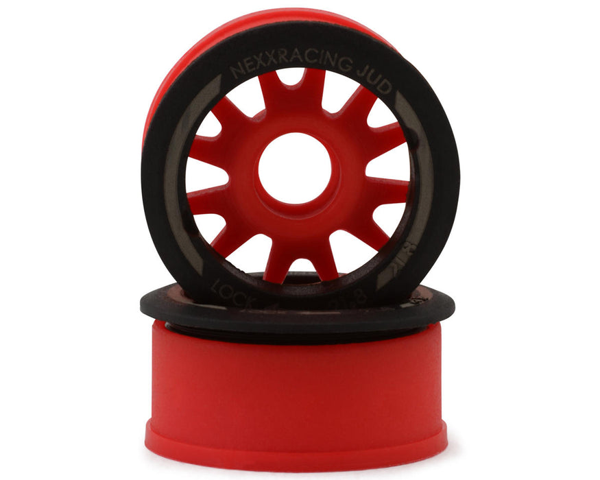 NEXX Racing Mini-Z RWD "JUD" EVO Front Threaded Side-Wall Carbon Fiber Rims