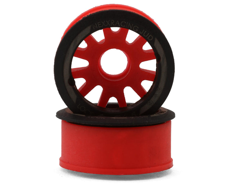 NEXX Racing Mini-Z RWD "JUD" EVO Front Threaded Side-Wall Carbon Fiber Rims